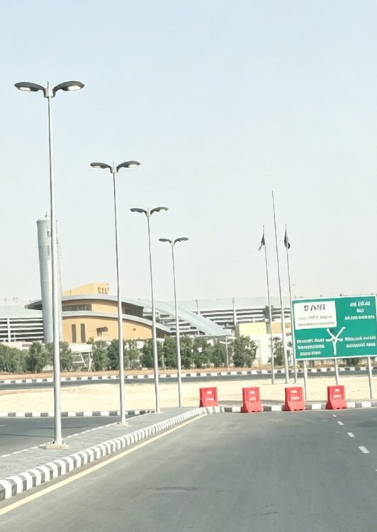 Light Pole of Saudi Railways Company