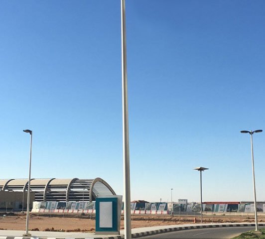 Light Pole of Saudi Railways Company